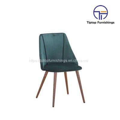 Tiptop Luxury Leather Dining Chair Living Room Upholstery Arm Chair Dining Wholesale With Wooden Legs