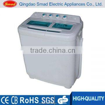 Semi-automatic mini twin tub washing machine