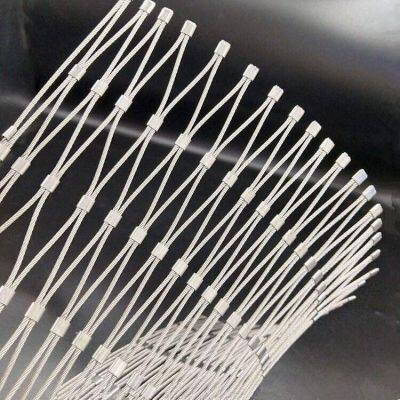 Bridge protection stainless steel wire mesh, stainless steel wire mesh, wire rope mesh, metal fall net entity manufacturers