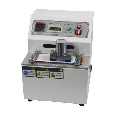ASTM D5264 Ink Rub Abrasion Tester Ink Rub Resistance Test Machine Paper Friction Testing Equipment photo-2