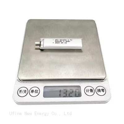 Custom Lithium Batteries UFX 841654 800mAh 3.7V Battery Pack From Chinese Lithium Battery Producers For Medical Electronics photo-5