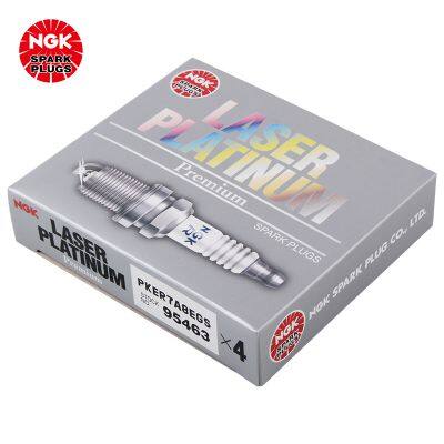 Wholesale Original Genuine NGK Spark Plug Double Platinum Candle ZKER6A-10EG 95463 Car Engine Spark Plug for bmw