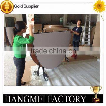 6FT Activity Collapsible Round Table With Casters photo-4