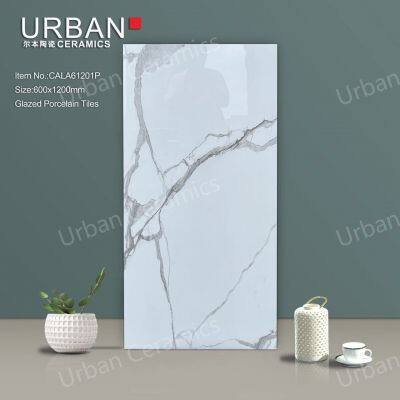 Foshan New Design 600X1200mm Ceramic Glossy Glazed Polished Porcelain Floor Wall Tile photo-3