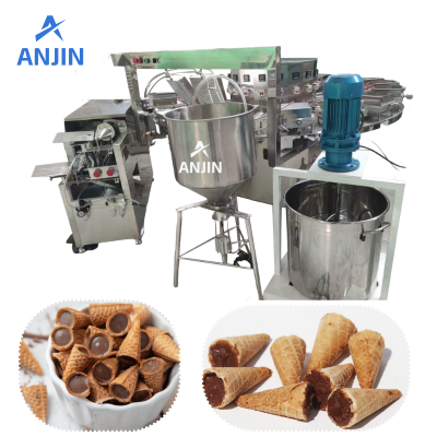 Automatic Chocolate Mini Cone Machine Electric Heating (3*5cm) photo-4