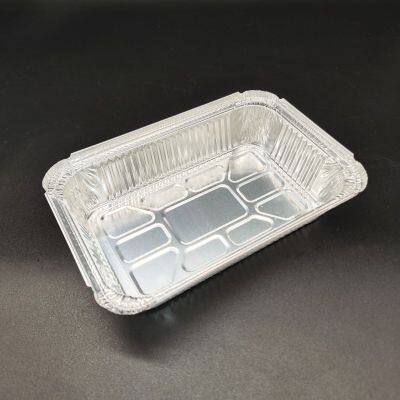 750ml Aluminum Foil Food Containers With Flat Board Lids photo-3
