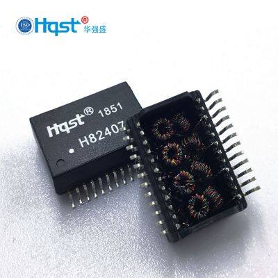 Pulse H5004NL/H82407S SOP24 SMT 1Gbps Ethernet Mag Module, 1000Base-T Isolation Filter for Router/Switch/Industrial photo-4