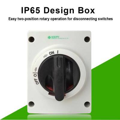 NSI01-40 6P DC 1500V Isolator Switch Protection Device Isolation