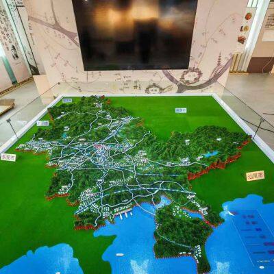 Heyuan Terrain Sand Table Model Customization Factory photo-2