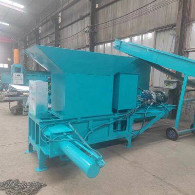 Panqi Factory Hot Sale Tobacco Bale Hydraulic Press Machine Stationary Square Hay Baler for Sale photo-5