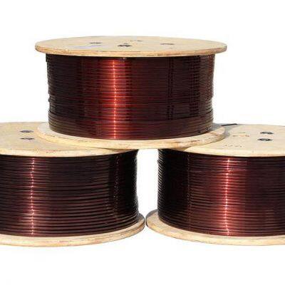 Ceiling Fan Enameled Copper Rectangular Winding Copper Aluminum Wire for Winding transformers