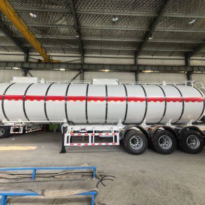 China Trailer Factory Aluminum Trailer, Fuel Tanker Trailer Sale,45000liters Oil Tanker Truck Trailer Aluminum Alloy Fuel Tanker Trailer photo-2