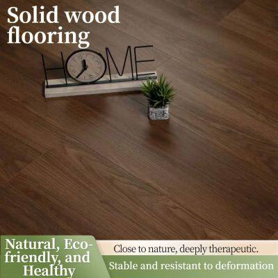 Solid Wood Flooring Specifically Designed for Underfloor Heating; Stable, Non-deforming, and Environmentally Friendly.
