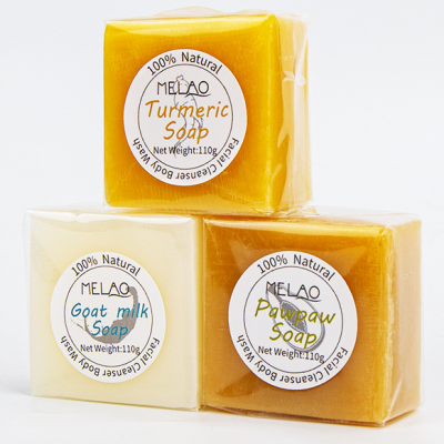 Soap Production Line Goat Milk Handmade Soap Turmeric Papaya Facial Cleanser Soap Making Machines