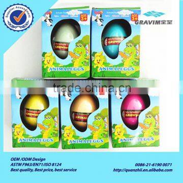 Wholesale custom hatching growth animal penguin egg duck egg chicken egg dinosaur egg for Easter