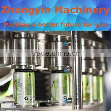 Brewers choice carbonated drinks automatic aluminum beverage canning machine beer filling&capping line