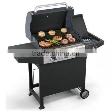 CSA & CE approved 3 main burners+1side burner hot sale gas BBQ grill