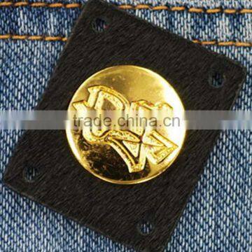 Cheaper Competitive Stylish Crash Real Leather Patches photo-4
