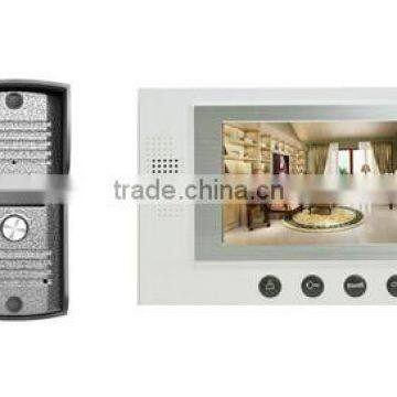 7 inch color classical video door phone DP-701 with rain-proof design outdoor unit for Villa