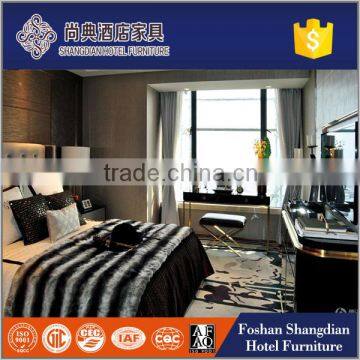 Foshan Furniture Supplier Hotel Whole Bedroom Furniture Set JD-KF-046