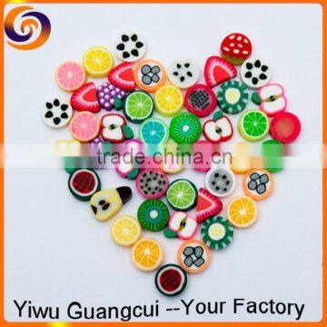 2015 polymer clay Soft pottery jewelry colorful fruit