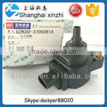 Commercial Truck Parts YUCHAI CNG engine Ignition Coil G2K00-3705061A For CNG NGV Bus