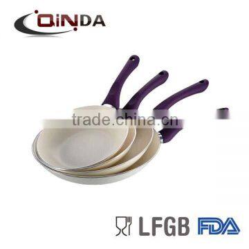 QINDA Aluminum non-stick ceramic coating cooking pan QD-FC030