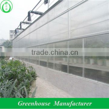 greenhouse roofs with plastic polycarbonate sheet