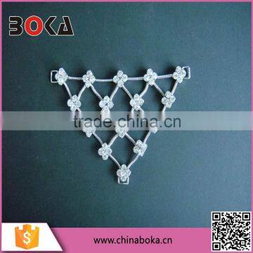 Wholesale Fancy Metal Mesh Buckle Decoration For Shoes