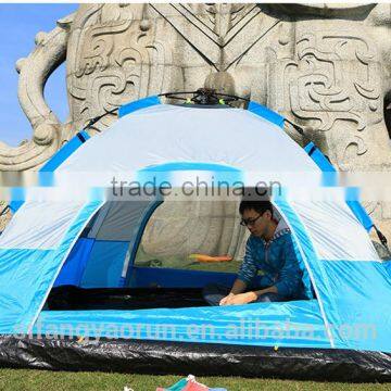 Outdoor Camping Tent Polyester Double Layer Tent for 3-4 Persons photo-2