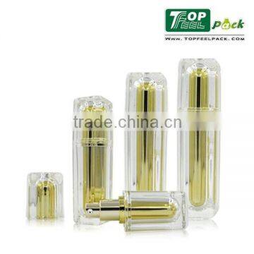 High End Acrylic Lotion Bottle Square 15/30/50/100ml
