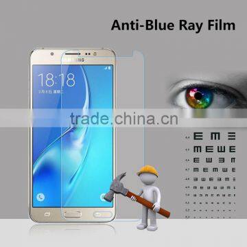 Supply anti blue light full size cover shatter proof screen protector for samsung J1