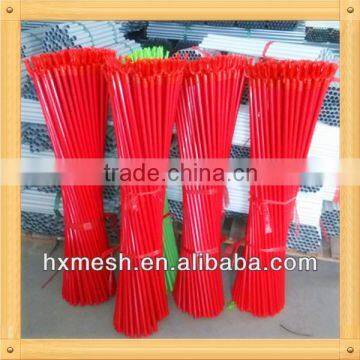 long black cap metal broom Handle /painting metal broom handle