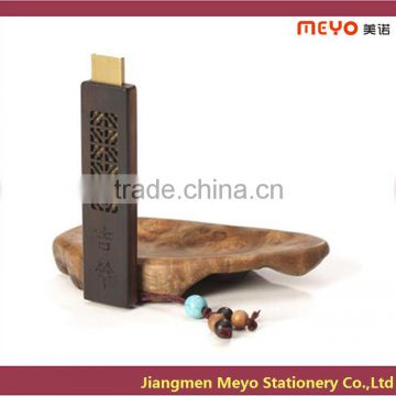 Antique Advertising Gift2015 Copper Wooden USB Flash Drive