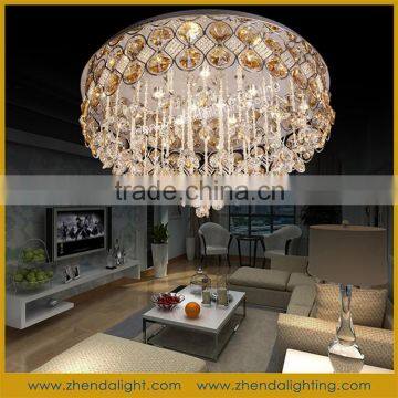 2015 Top Selling New Design Modern Crystal Ceiling Lamp & ceiling crystal led light