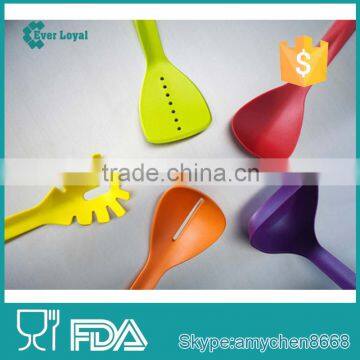 Compact Nylon Kitchen Tools Set With Magnetic Handle