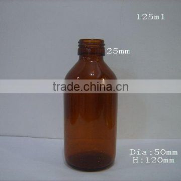 125ml amber Glass bottle(JX-EA-125ml)