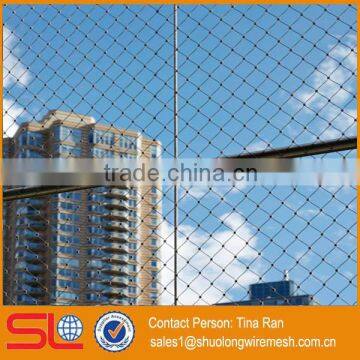 7x7 Structure 1.6mmx60x104mm Ferruled & Knotted Type Flexible Stainless Steel Cable Net photo-2