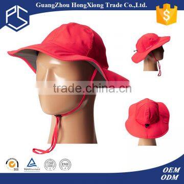 Wholesale  promotional custom red boonie hat