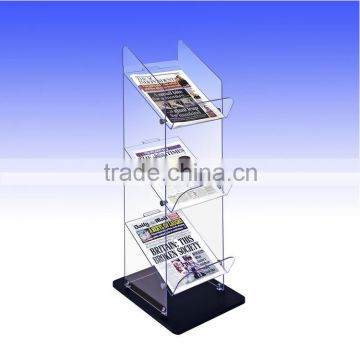 Clear Acrylic Magazine or Tabloid Display Stands