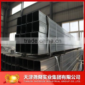 PRE GALVANIZED RECTANGULAR STEEL PIPE WITH ZINC 80G/M2