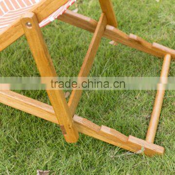 Wooden Foldable Beach Chair photo-3