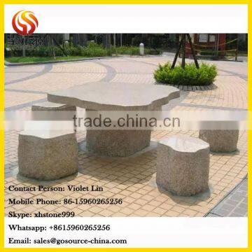 Modern carved decoration garden stone tables