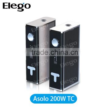 TC Vape Mod IJOY Asolo 200W Box Mod With Four Switchable Modes (VW/TC/Ni/Ti)