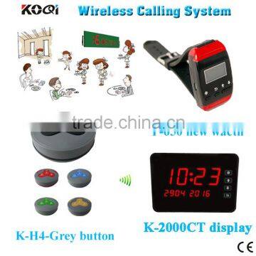 Most Popular With Best Price Wireless Calling Pagers CE Certified Wireless Waiter Calling System