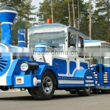 amusement park equipment used trackless train for sale