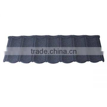 synthetic terracotta blue glazed corrugated metal roof tile