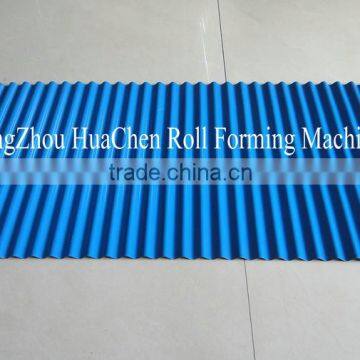 Aluminum Corrugated Metal Iron Sheet Roofing Making Machine