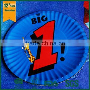 Quality Paper Plates,7" Disposable Party Paper Plates,christmas Paper Plate Set photo-2