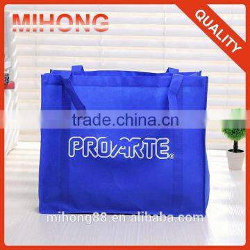 extra large cheap blue grocery non woven shopping bag